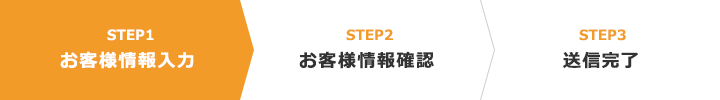 STEP1 お客様情報入力